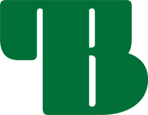 Logo de Théo Bernou couleur vert sapin.